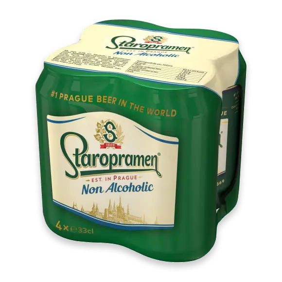 Staropramen Non Alcoholic Ljus Lager Alkfri