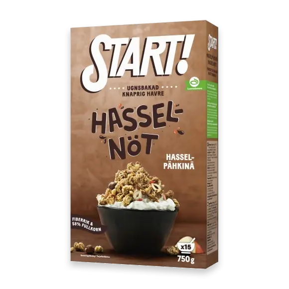 Hasselnöt Granola