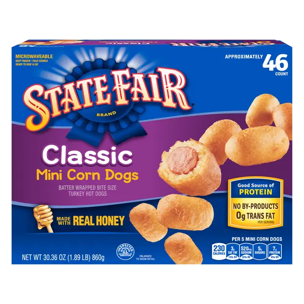 Classic Mini Corn Dogs - apx 46 ct Frozen