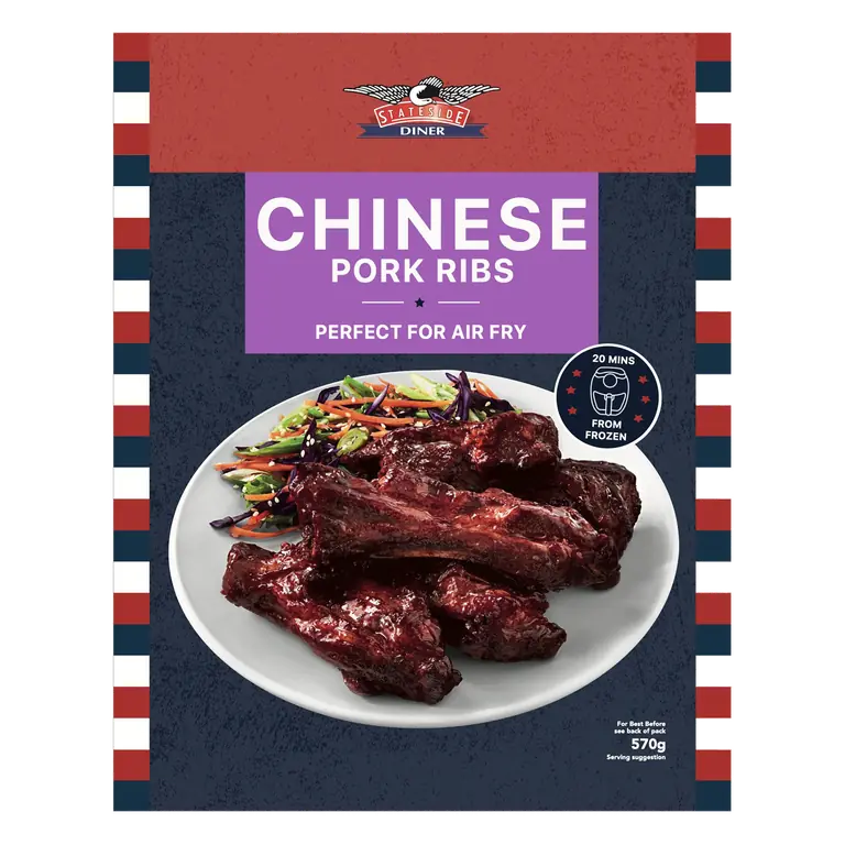 Stateside Diner Chinese Pork Ribs 570g