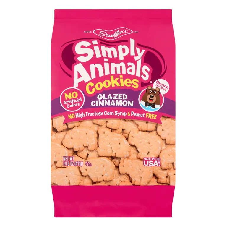 Iced Animal Cookies