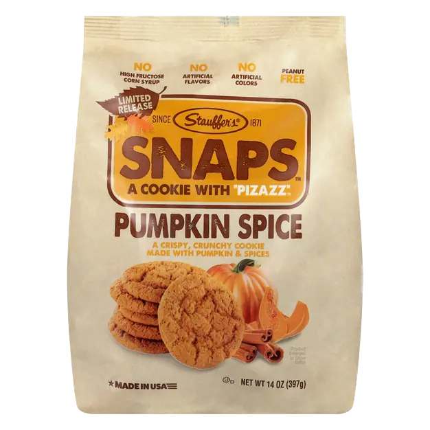 SNAPS Pumpkin Spice Cookies