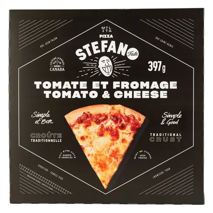 Frozen Pizza Tomato & Cheese 397 g