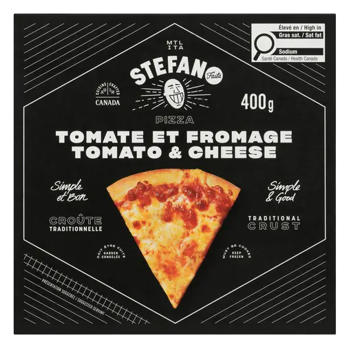 Frozen Pizza Tomato & Cheese 400 g