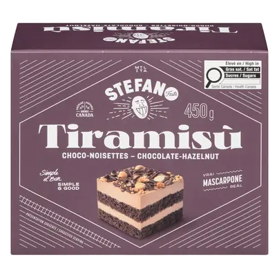 Tiramisù Chocolate-Hazelnut 450 g (frozen)
