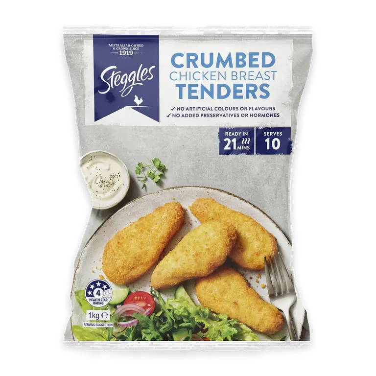 Chicken Breast Tenders Crumbed