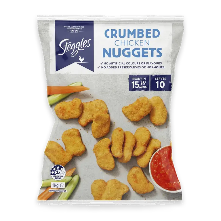 Chicken Nuggets Crumbed