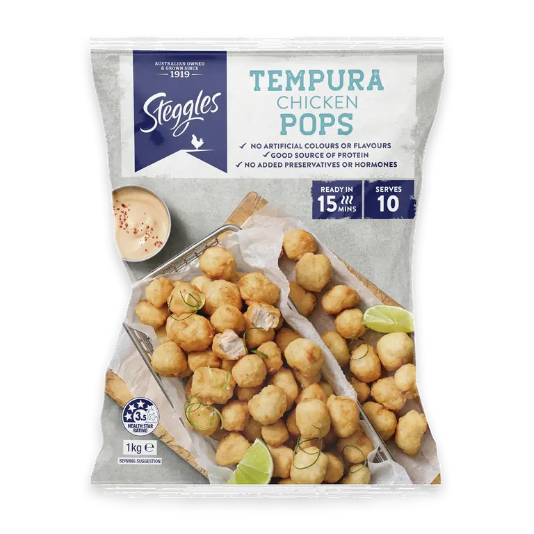 Chicken Pops Tempura