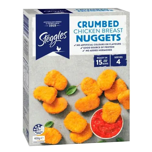 Frozen Crumbed Chicken Breast Nuggets