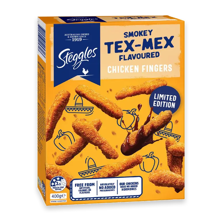 Smokey Tex Mex Chicken Fingers