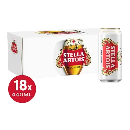 Premium Lager Beer Cans Extra Large Pack