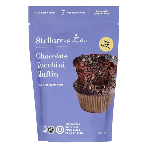 Grain-Free Chocolate Zucchini Muffin Baking Mix