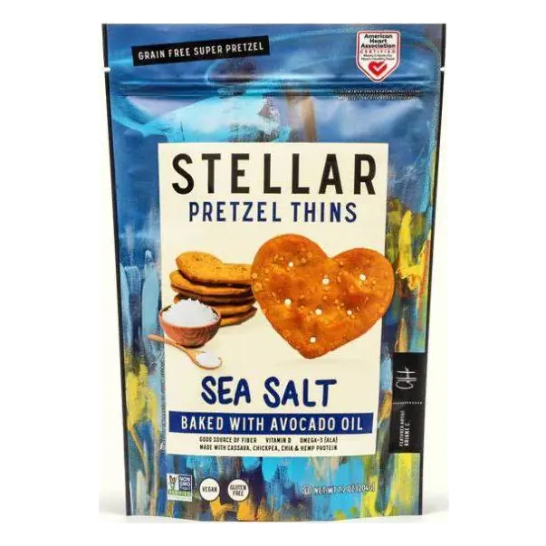 Stellar Snacks Sea Salt Pretzel Thin, 7.2oz
