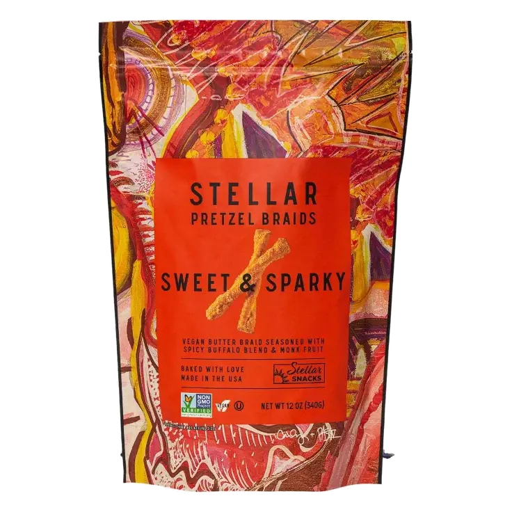 Stellar Snacks Sweet & Sparky Pretzel Braid, 12oz