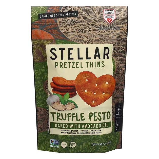 Truffle Pesto Pretzel Thins