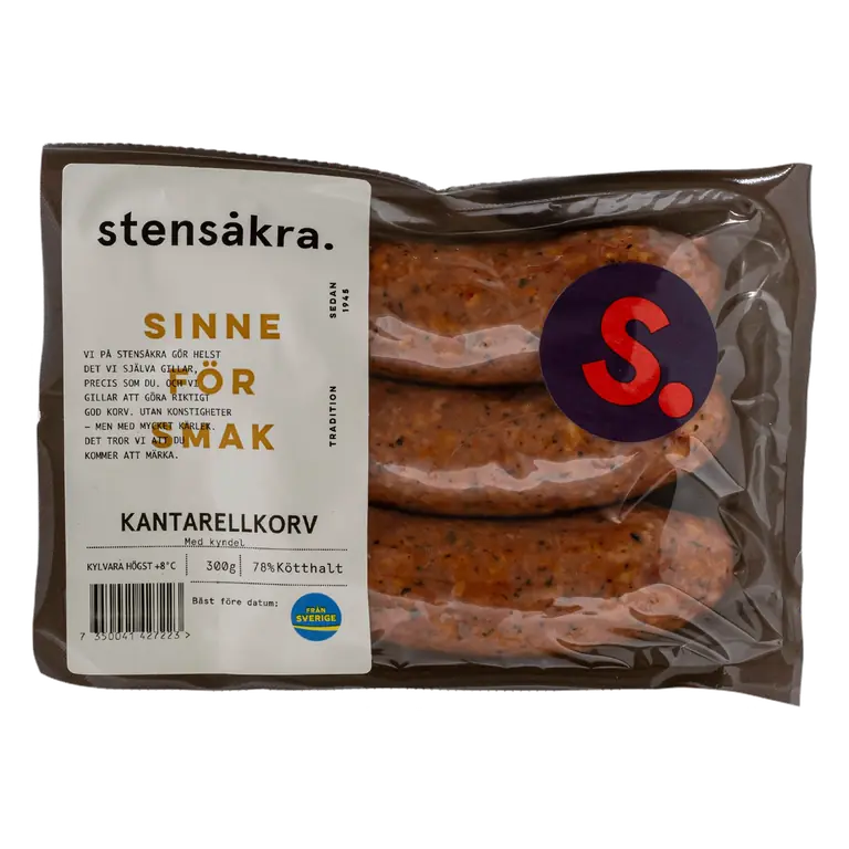 Kantarellkorv