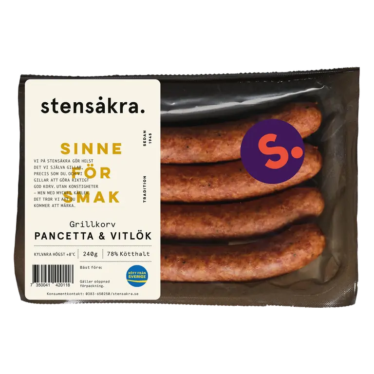 Pancetta Vitlök