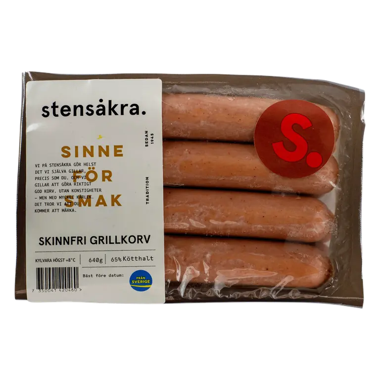 Stek&Grillkorv Skinnfri