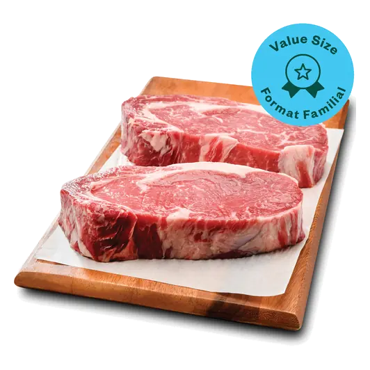 Rib Eye Grilling Steak Family Size