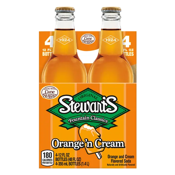 Fountain Classics Orange 'n Cream Soda - 4 pk