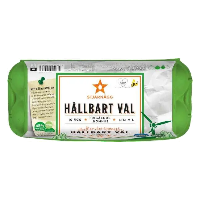 Ägg 10P Frigående Hållb Val