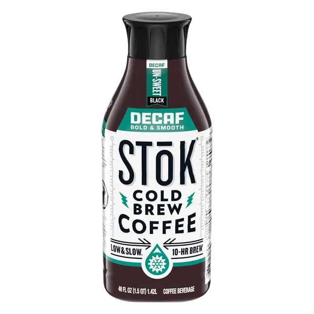Decaf Black Medium Roast Cold Brew Coffee Refrigerated