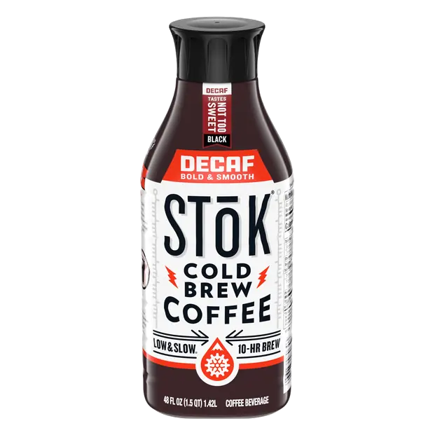 Decaf Not Too Sweet Black Cold Brew Coffee Refrigerated