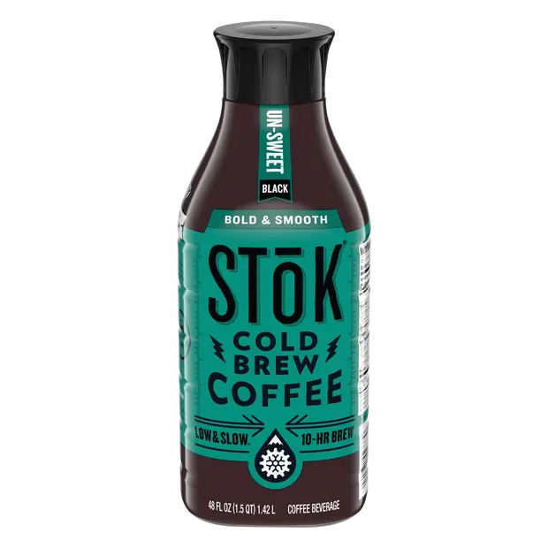 Un-Sweet Black Cold Brew Coffee Refrigerated
