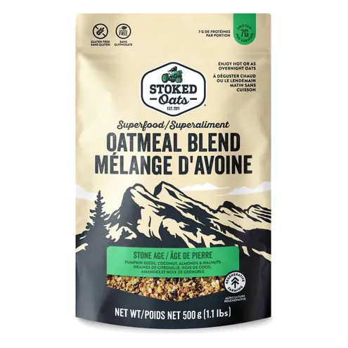 Lactose-Free Oatmeal Stone Age Bag Oats 500 g