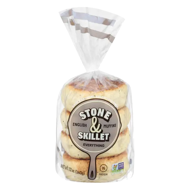 Everything English Muffins - 4 ct