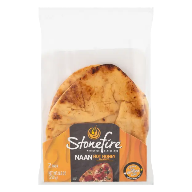 Hot Honey Flavored Naan - 2 ct
