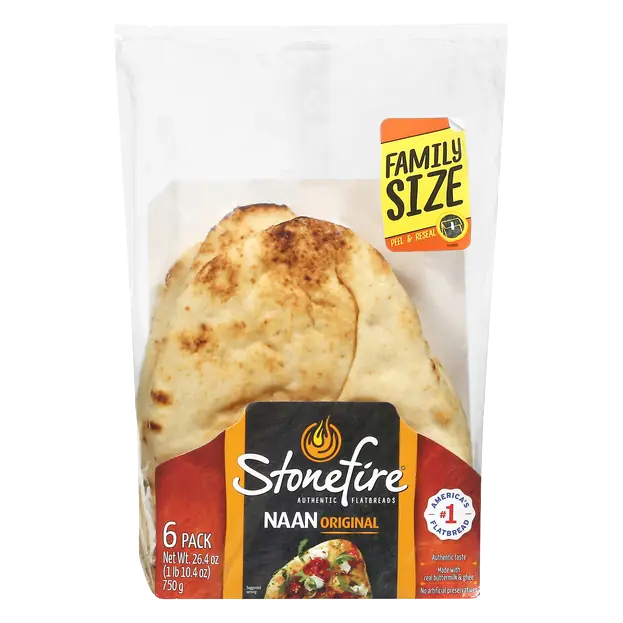 Original Naan Bread - 6 ct