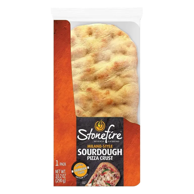 Stonefire Milano Style Pizza Crust Sourdough Flatbread, 10.2oz