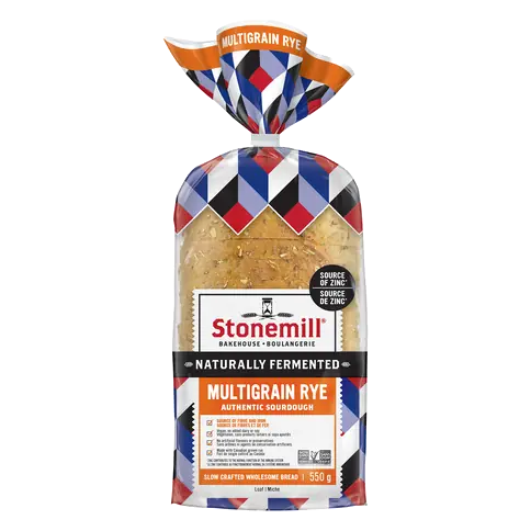 Authentic Sourdough Rye Multigrain Bread 550 g