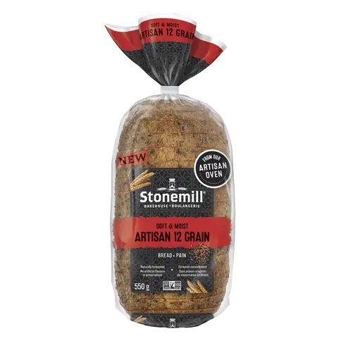Stonemill Bread Artisan 12 Grains 550 g
