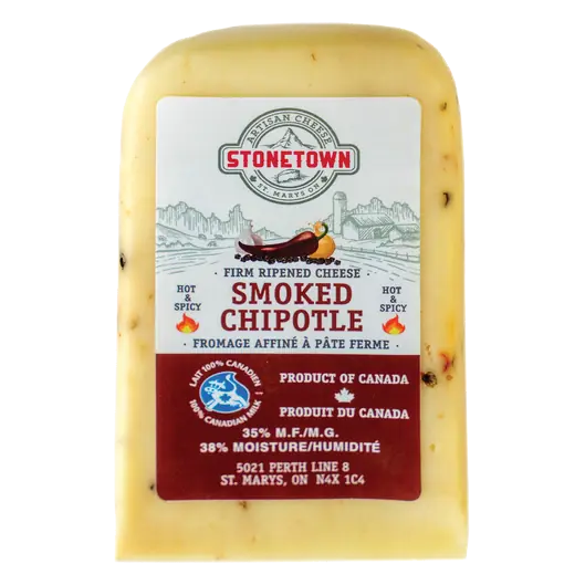 Stonetown Artisan Cheese Smoke Chipotle Pepper Cheese 170 g