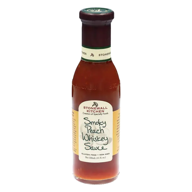 Gluten Free Smoky Peach Whiskey Sauce