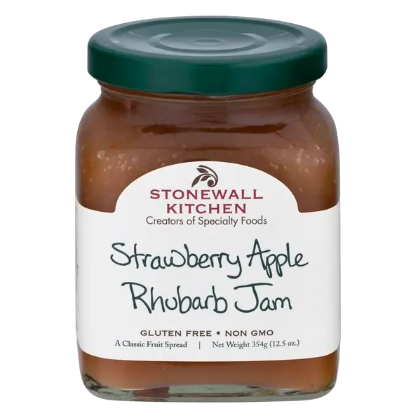 Gluten Free Strawberry Apple Rhubarb Jam