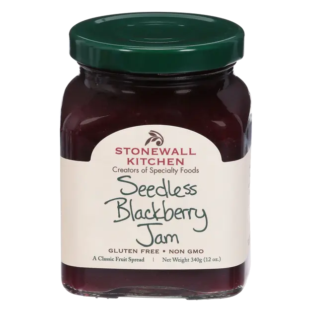 Stonewall Kitchen Seedless Blackberry Jam 12 oz