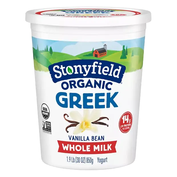 Greek Vanilla Bean Whole Milk Yogurt