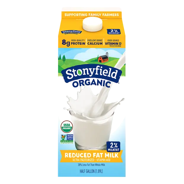 Organic 2% Reduced Fat Milk