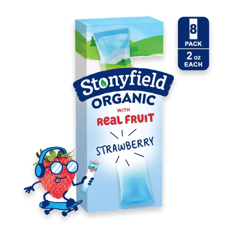 Kids Reduced Fat Yogurt Tubes, Strawberry