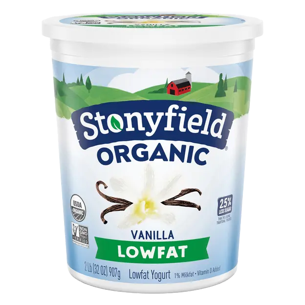 Organic Low Fat Vanilla Yogurt