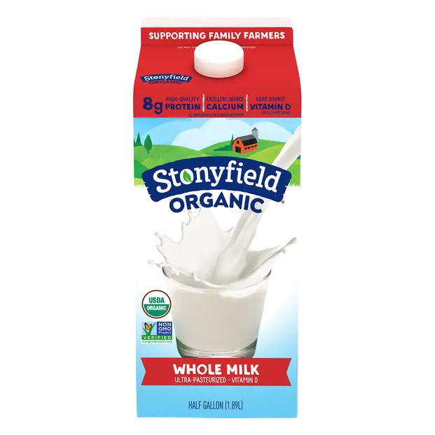 Organic Vitamin D Whole Milk