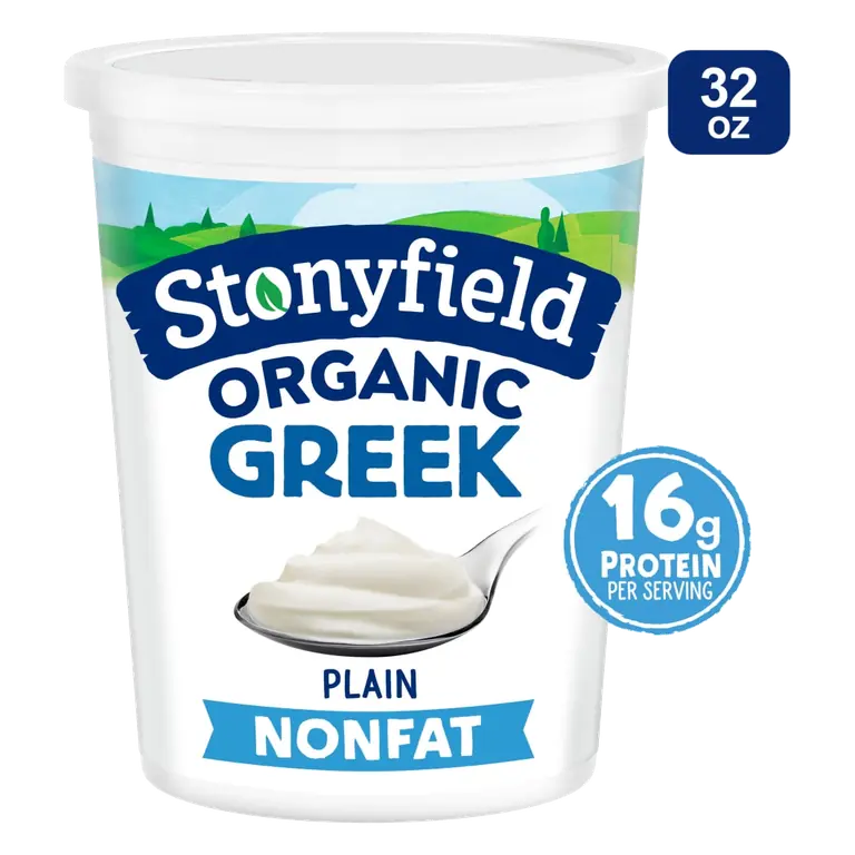 Plain Grade a Greek Nonfat Yogurt