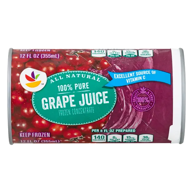 100% Pure Grape Juice Frozen Concentrate