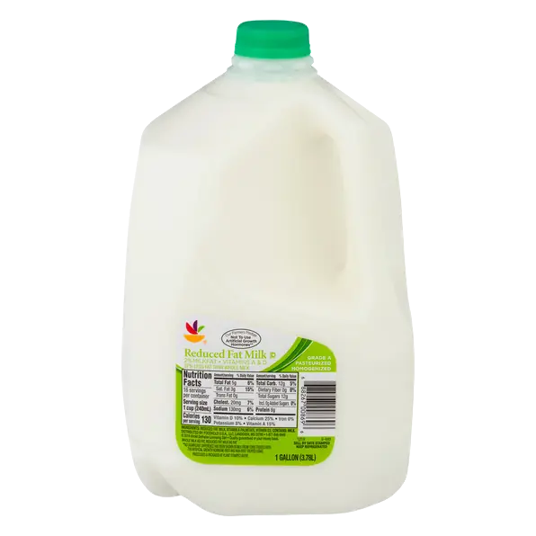 2% Reduced Fat Milk