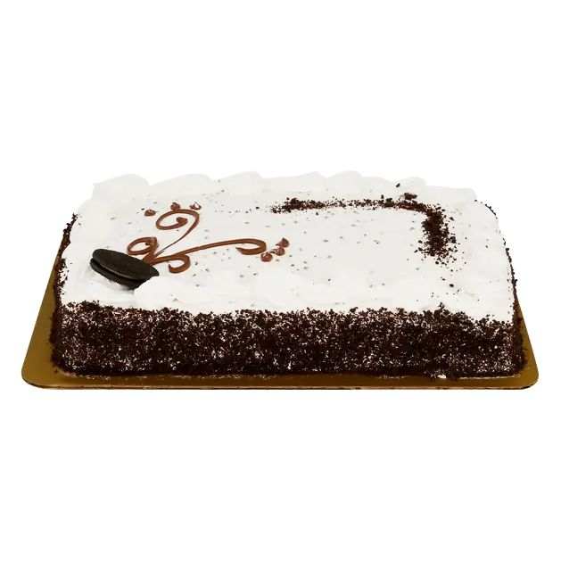 Bakery Cookies & Cream Cake 1/4 Sheet