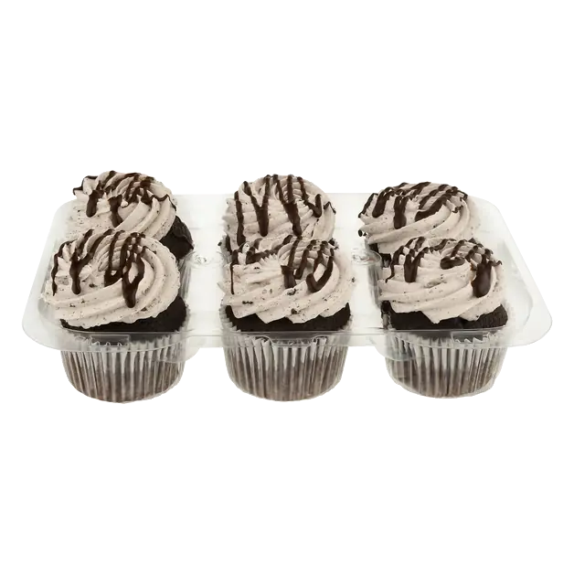 Bakery Cookies & Cream Cupcakes - 6 ct