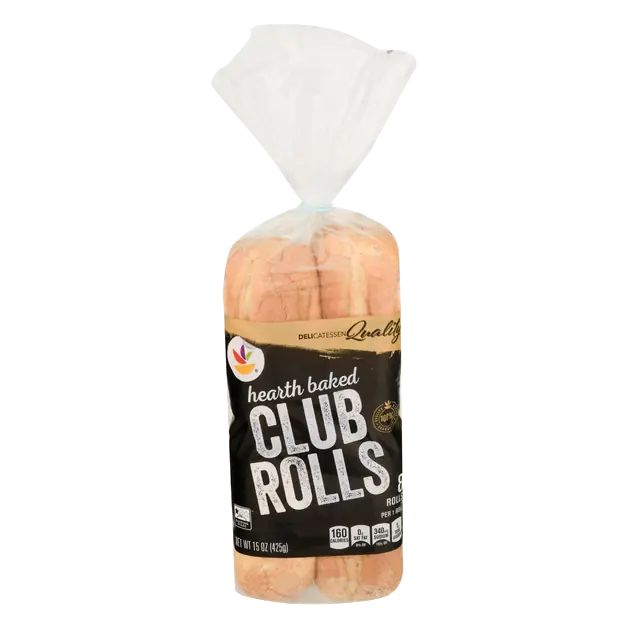 Bakery Hearth Baked Club Sandwich Rolls - 8 ct